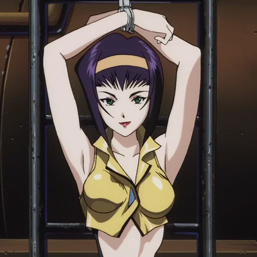 🚬 Стикер «Faye Valentine» для Telegram