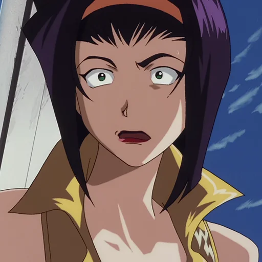 🚬 Стикер «Faye Valentine» для Telegram