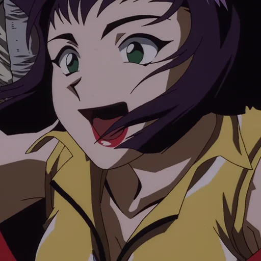 🚬 Стикер «Faye Valentine» для Telegram