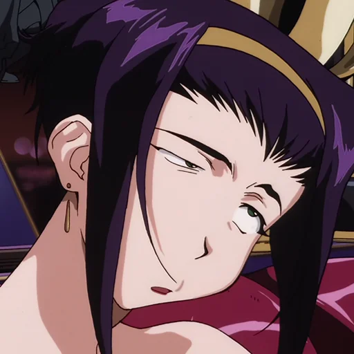 🚬 Стикер «Faye Valentine» для Telegram
