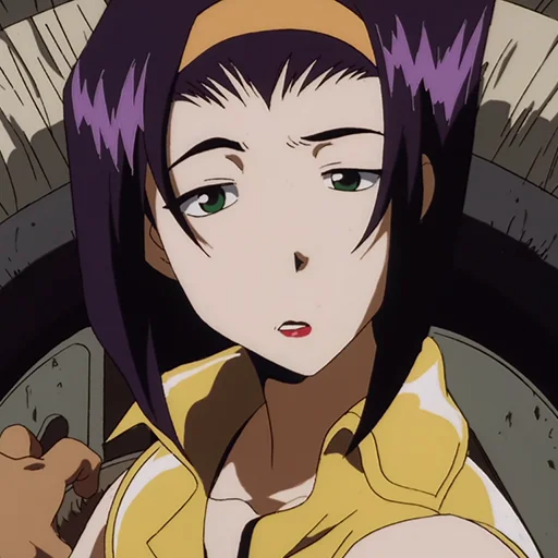 🚬 Стикер «Faye Valentine» для Telegram