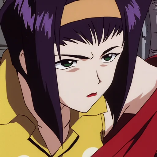 🚬 Стикер «Faye Valentine» для Telegram