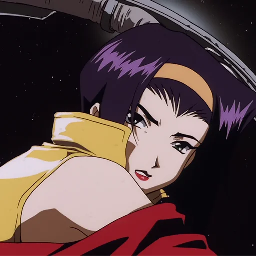 🚬 Стикер «Faye Valentine» для Telegram