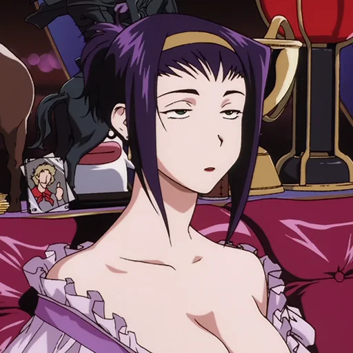 🚬 Стикер «Faye Valentine» для Telegram