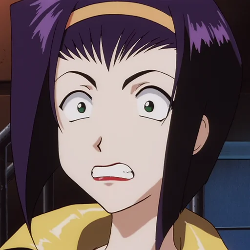 🚬 Стикер «Faye Valentine» для Telegram
