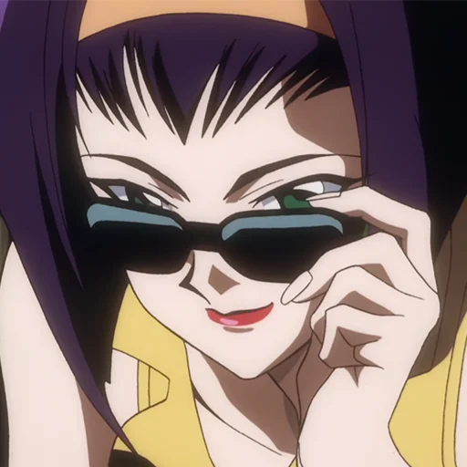 🚬 Стикер «Faye Valentine» для Telegram