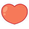 Стикер 56 ❤️ Hearts - сердечки эмоджи