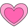Стикер 13 ❤️ Hearts - сердечки эмоджи