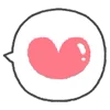 Стикер 6 ❤️ Hearts - сердечки эмоджи