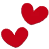 Стикер 4 ❤️ Hearts - сердечки эмоджи