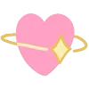 Стикер 14 ❤️ Hearts - сердечки эмоджи