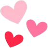 Стикер 22 ❤️ Hearts - сердечки эмоджи