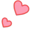Стикер 45 ❤️ Hearts - сердечки эмоджи