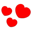 Стикер 58 ❤️ Hearts - сердечки эмоджи