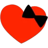 Стикер 39 ❤️ Hearts - сердечки эмоджи