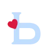🩵 Эмодзи «Буквы с сердечками и иконки ко дню всех влюбленных» для Telegram