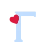🩵 Эмодзи «Буквы с сердечками и иконки ко дню всех влюбленных» для Telegram