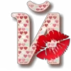 Стикер 11 Поцелуйчики