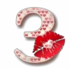 Стикер 9 Поцелуйчики