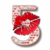 Стикер 53 Поцелуйчики