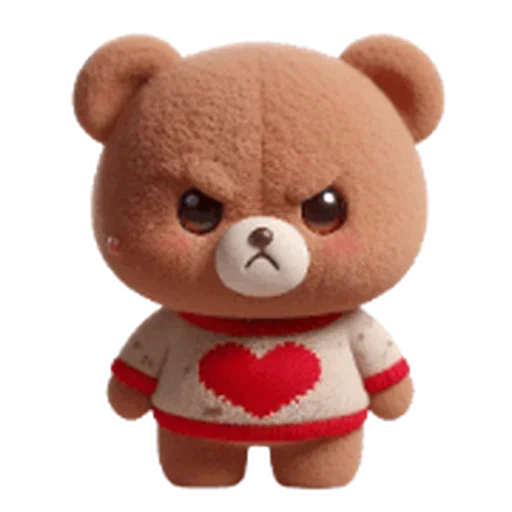 ❤️ Стикер «Valentines Bear» для Telegram