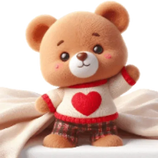 ❤️ Стикер «Valentines Bear» для Telegram