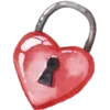 Стикер 5 💘🌹🎈🔒💋💐💘🧃🧁💘