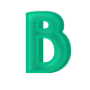 🔠 Эмодзи «зеленые буквы, русские и английские» для Telegram