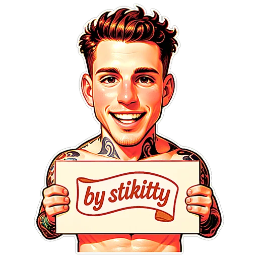 🐱 Стикер «vanya» для Telegram