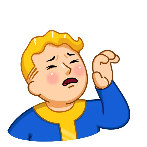 Стикер 17 Fallout Vault Boy