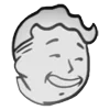 Стикер 40 Vault Boy