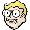 Стикер 11 Vault Boy
