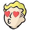 Стикер 4 Vault Boy