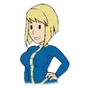Стикер 33 Vault Boy