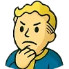 Стикер 24 😍 Набор эмоджи с эмоциями Vault Boy из игры Fallout