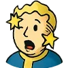 Стикер 11 😍 Набор эмоджи с эмоциями Vault Boy из игры Fallout