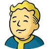Стикер 18 😍 Набор эмоджи с эмоциями Vault Boy из игры Fallout