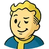 Стикер 22 😍 Набор эмоджи с эмоциями Vault Boy из игры Fallout
