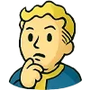 Стикер 13 😍 Набор эмоджи с эмоциями Vault Boy из игры Fallout
