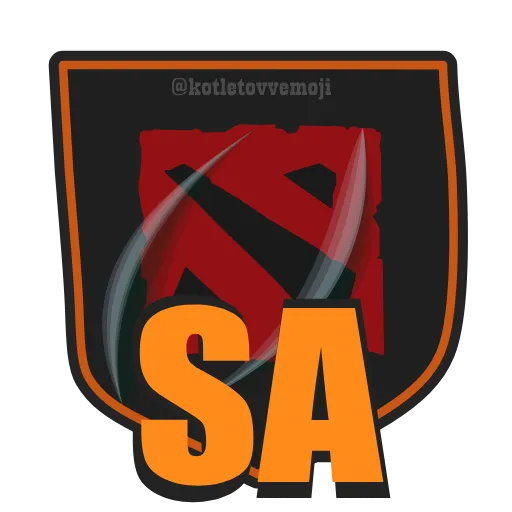 Стикер 37 Dota 2 HD Teams