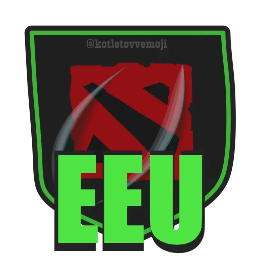 Стикер 33 Dota 2 HD Teams