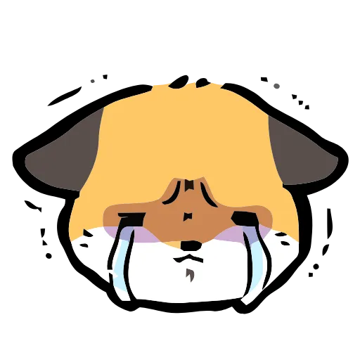 Стикер 10 Cute Fox