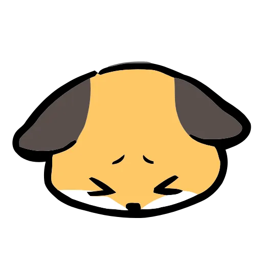 Стикер 5 Cute Fox