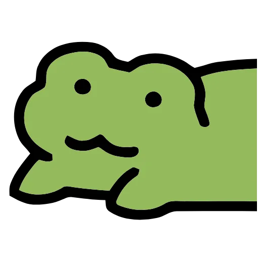 🐸 Эмодзи «Frog -» для Telegram