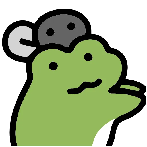 🐸 Эмодзи «Frog -» для Telegram