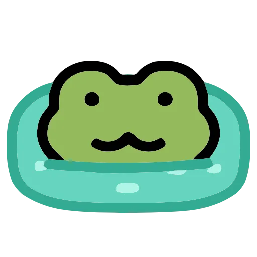 🐸 Эмодзи «Frog -» для Telegram