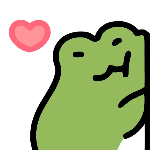 ❤️ Эмодзи «Frog -» для Telegram