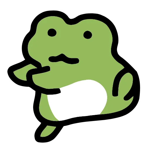 🐸 Эмодзи «Frog -» для Telegram