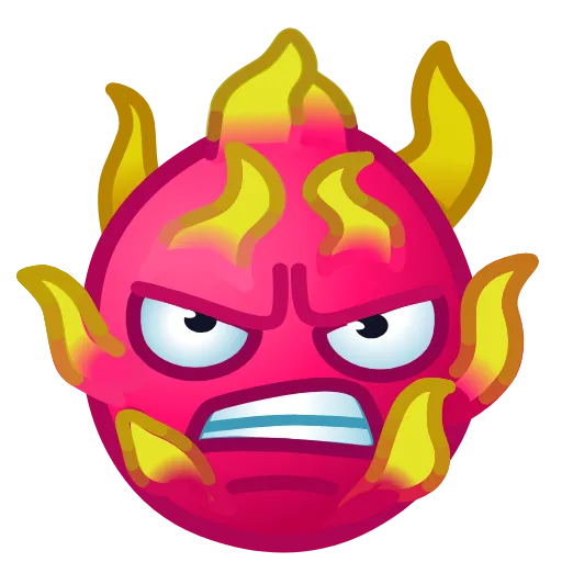 Стикер 10 Veggiemoji