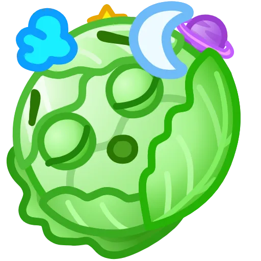 Стикер 17 Veggiemoji